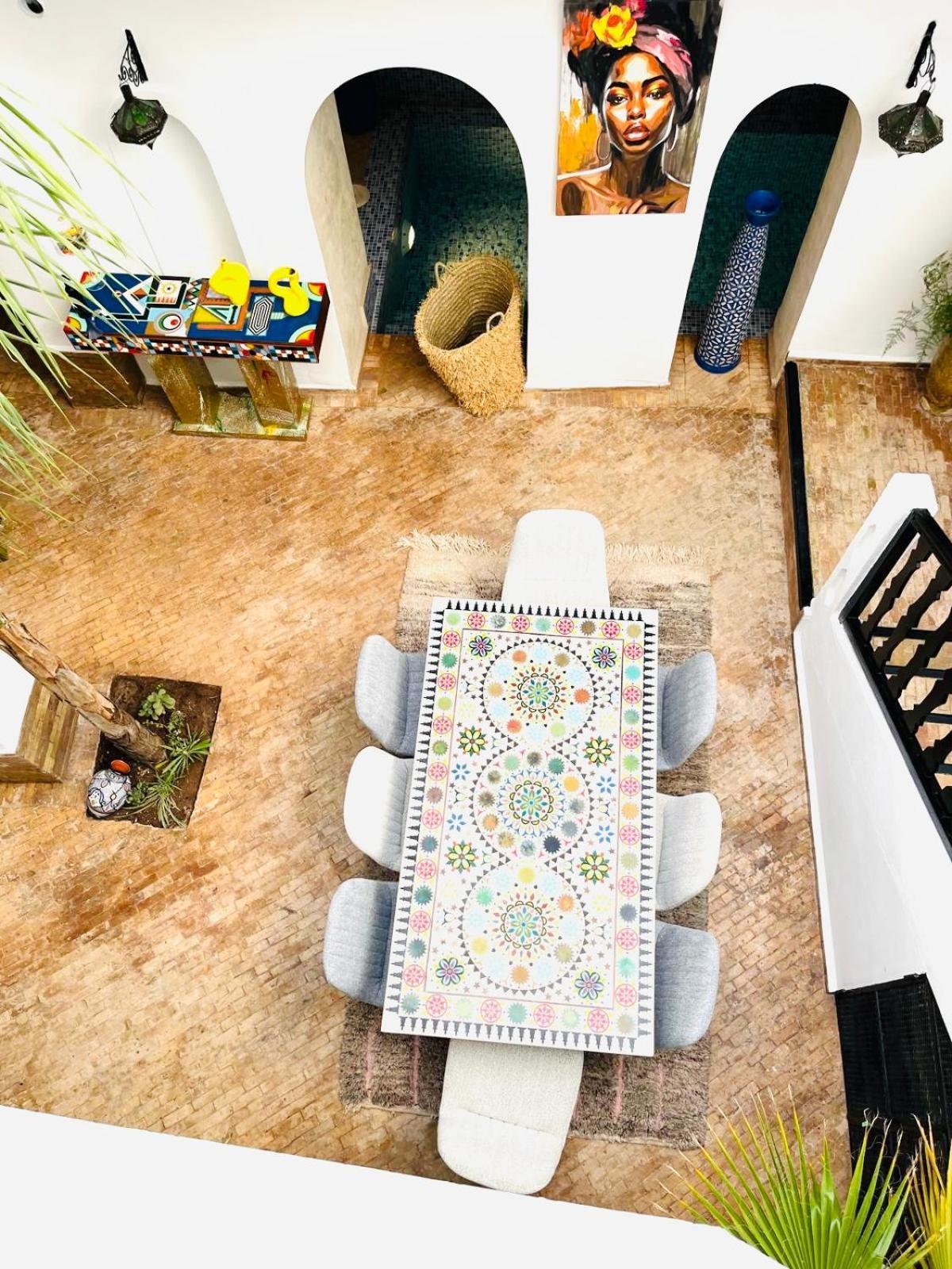 Riad Darna 4 Chambres Avec Piscine Et Petit Dejeuner Marrakesh Luaran gambar