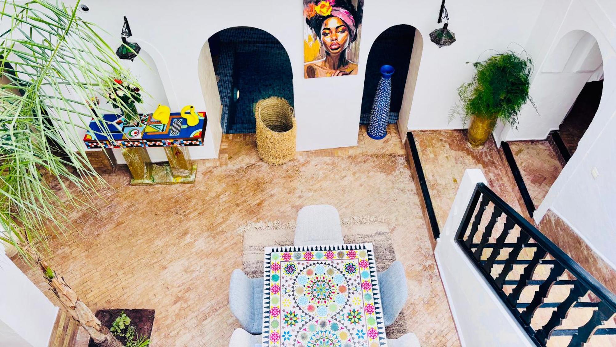 Riad Darna 4 Chambres Avec Piscine Et Petit Dejeuner Marrakesh Luaran gambar